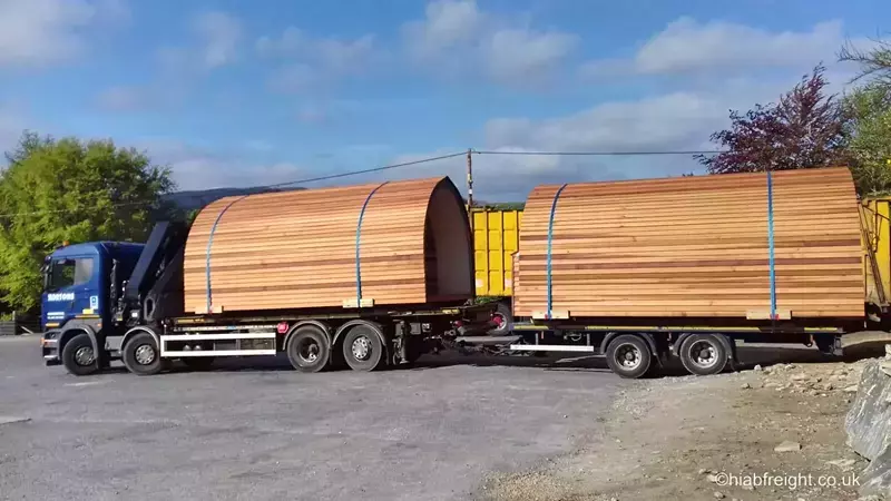 Glamping Pods delivery